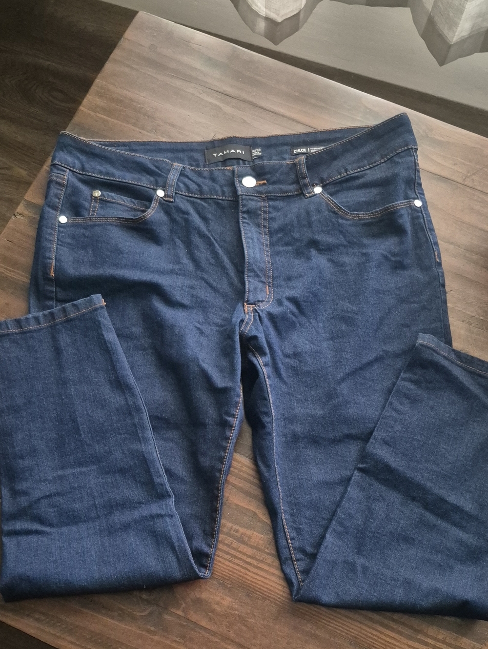 Tahari "Chloe" Fit Solution Skinny Jeans